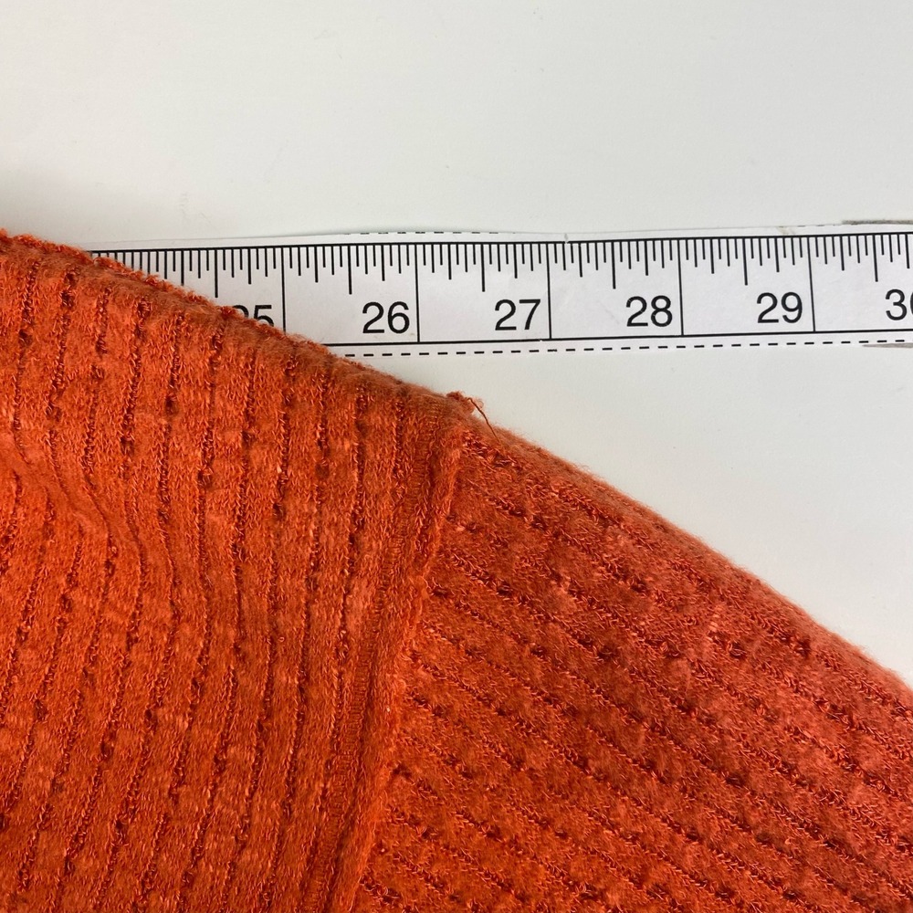 Maeve Anthropologie Women's Size Small Sweater Textured Turtleneck Orange - Picture 7 of 9